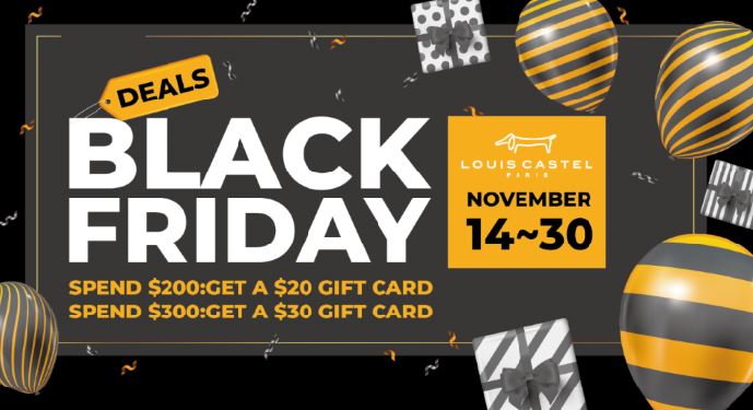 루이까스텔 토론토, 블랙프라이데이 특가… 200달러 구매시 상품권 증정 - CKNNews 이미지